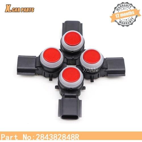 4pcs/lot 284382848R Car PDC Parking Sensor Bumper Reverse Assist 28438 2848R 0263023789