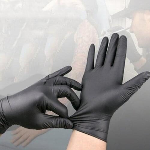 500pcs Disposable Gloves Protective Nitrile Gloves Household Rubber Garden Gloves Universal LX2326