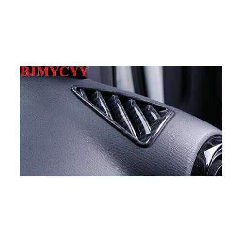 BJMYCYY The ABS decoration frame of the outlet of the dashboard of the dashboard for mazda cx-3