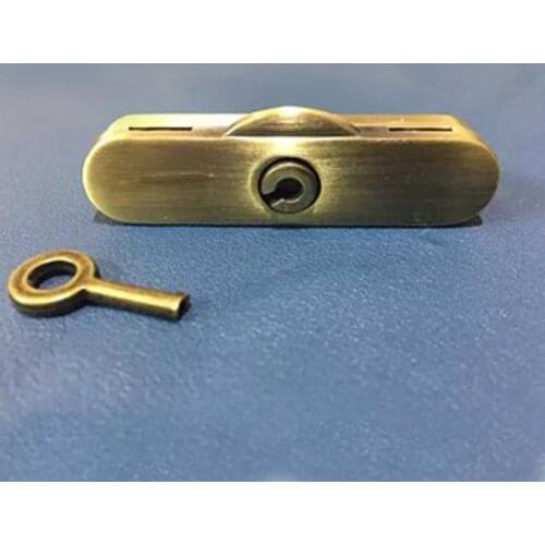 6.5cm Bronze Suitcase Turn Lock Fastener Twist-Lock Crossbody Catch Lock Closure