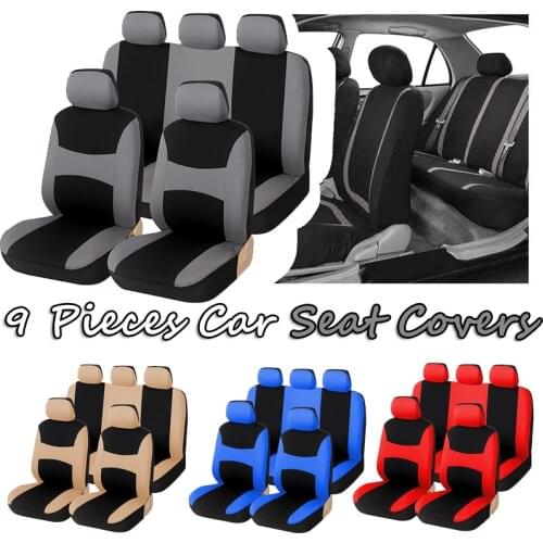 Car Seat Covers 2mm Foam for Renault Laguna for Land Cruiser Prado for Car Travel for Skoda Superb 2016