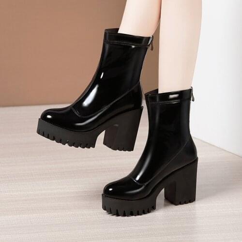Женские высокие сапоги FZNYL China At AliExpress