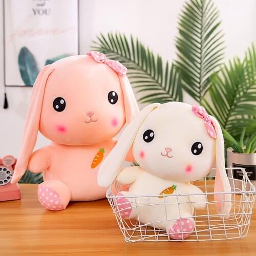 20CM 30CM Cute rabbit plush toys Bunny Stuffed &Plush Animal Baby Toys doll baby accompany sleep toy gifts For kids