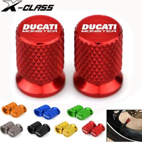 Motorcycle Tyre Valve Wheel Tire Valve Air Port Cover Accessories for Ducati Monster 821 696 795 797 2013- 2016 2017 2018 2019