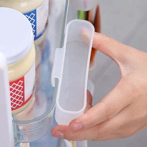 Refrigerator Seasoning Storage Box Kitchen Goods Sauce Bag Rack Mini Storage Rack Holder Kitchen Organizer And Storage Rack