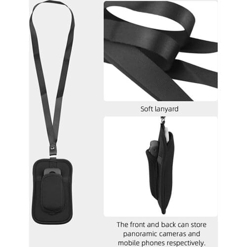 Lightweight Lanyard Storage Bag Protection Carrying Case For Insta360 ONE X2/X Camera