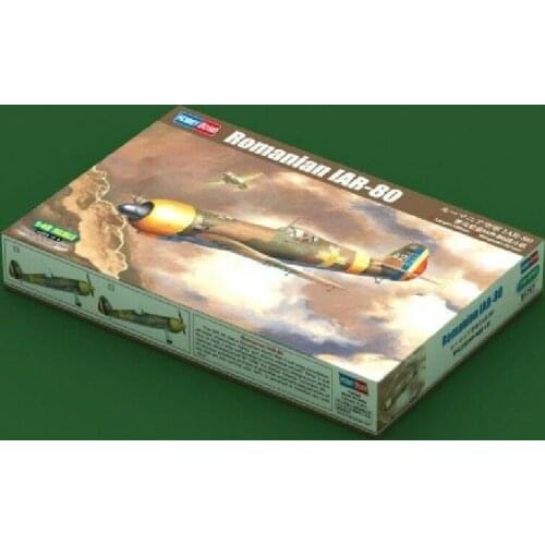 Hobbyboss model 81757 1/48 Scale Romanian IAR-80 Fighter Plastic Model Aircraft Kits hobby boss trumpeter model kit