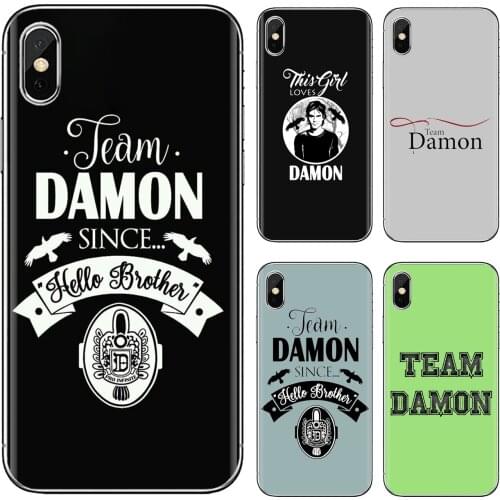 Hello-Brother-C-Team-Damon-Since For Samsung Galaxy A9 A8 Star Lite A3 A5 A7 A6 Plus 2018 2015 2016 2017 Soft Cases