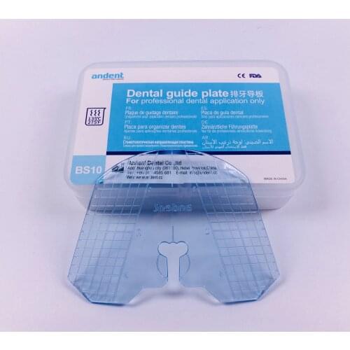 1Pis-20Pis Dental Guide Template Plate Complete Denture False Teeth Arrangement 135℃ Boxed