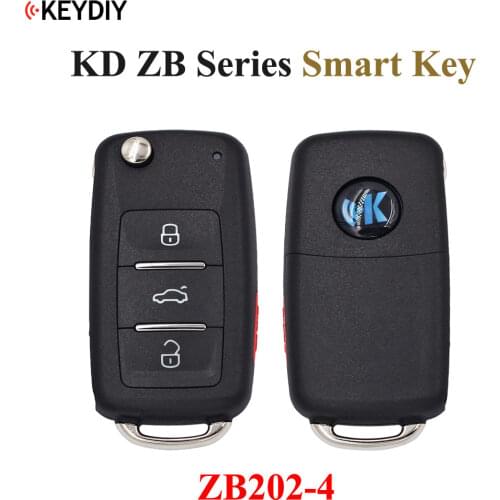 New Type KEYDIY KD 202AJ ZB202-4 ZB202-3 Smart Remote ZB202 Multi-functional ZB Remote B5 Type Smart Car Key for KDX2