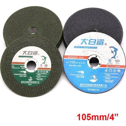 2/5/10PCS Resin Cutting Disc 105*1.2*16/4" Metal Saw Blade Grinding Wheel Disc Black/Green Color