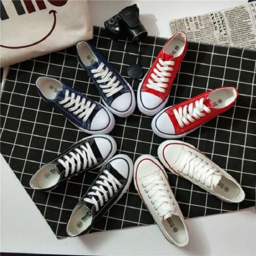 Romantic 2019 womens shoes vulcanized sports shoes breathable spring and autumn flat canvas shoes ladies shoes