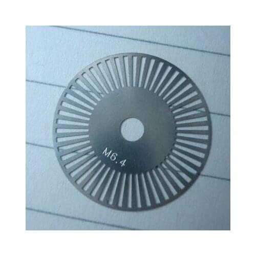 2pcs code frequency converter race smart car meter wheel photoelectric sensor 100 wire grating code plate 13-1