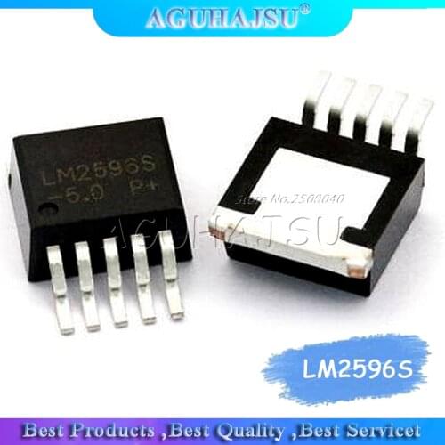 5pcs/lot LM2596S-ADJ IC TO-263-5 LM2596S 2596