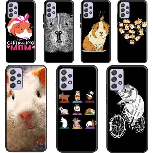 Funny Guinea Pig Case For Samsung A72 A52 A42 A32 A12 A70 A50 A40 A30 A10 A20 S A11 A41 A51 A71 A21S Cover
