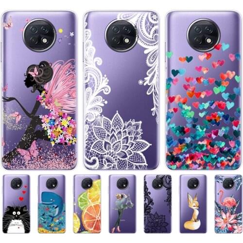 For Xiaomi Redmi Note 9T Case Silicon Soft Tpu Back For Redmi Note 9 T Phone Cover 6.53 inch Note9T bumper protective Etui Funda