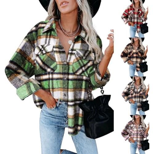 Eillysevens Women's Plaid Shirts