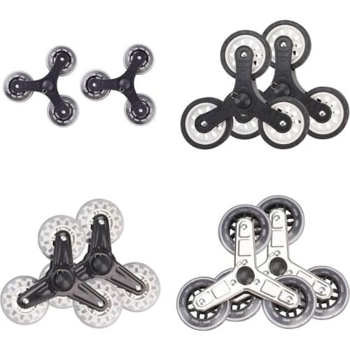 PU Wear-resistant Wheel Luggage Suitcase Rollers Replacement Wheels Shopping Cart Trolley Casters Wheels Accessories