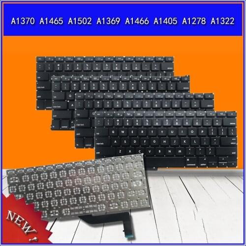 Laptop Keyboard For Apple Macbook A1370 A1465 A1502 A1369 A1466 A1405 A1278 A1322 Notebook Replace Keyboard