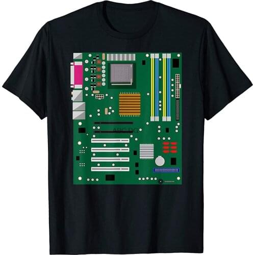 Computer Engineering T-Shirt I Motherboard Hardware Admin T-Shirt