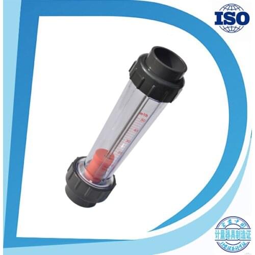 LZB-25S Flowmeters Long tube 160-1600l/h 3/4'' FBSP thread connection way