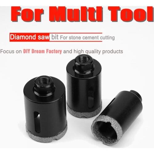 Vacuum brazed diamond drill bits head for stone cement segmented and marble hole making M10 at good price