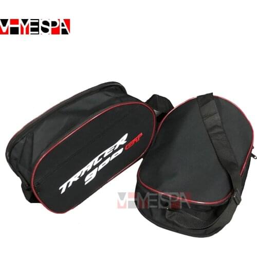 Motorcycle luggage bags Saddle Bags For Pannier Liner TRACER 900GT 2018 2019 and FITS FOR YAMAHA FJR 1300/TDM 900