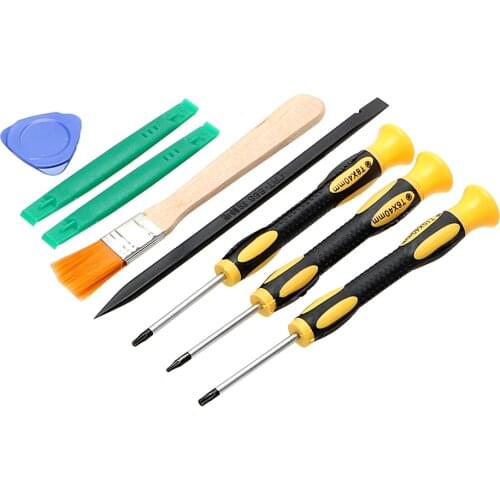 Screwdriver For Xbox One Xbox 360 PS3 PS4 Torx T8 T6 T10 H35 Repair Tool Kit Opening Tools Set 8Pcs/Set Screw Driver