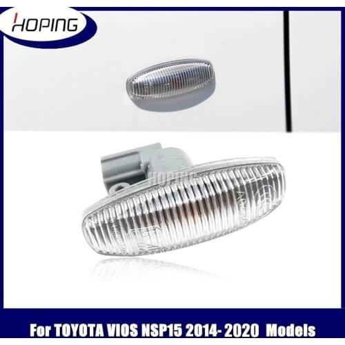 Hoping Side Turn Signal Light Fender lamp For Toyota VIOS NSP15 2014 2015 2016 2017 2018 2019 2020 Side Marker Lamp