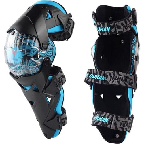 DUHAN Motorcycle kneepads Motocross Knee PC brace high-end Protective Gears Motorbike Racing kneepad protectors