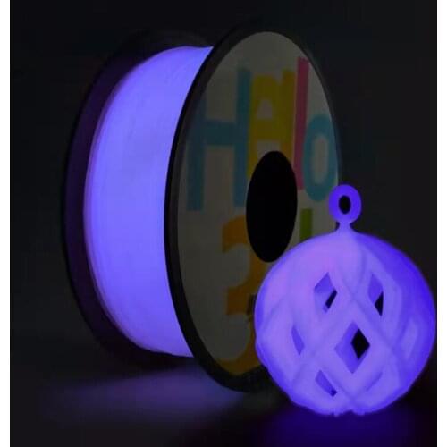 PLA Filament 3D Printer Printing Glowing In The Dark Rainbow Luminous 1.75MM 1Kg Most Expensive Best Toner Best Seller Sellers