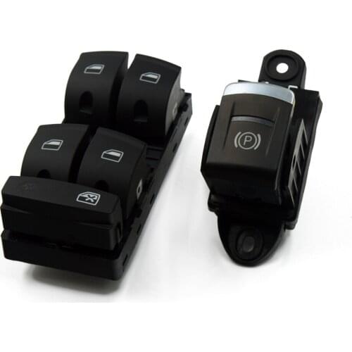 2Pcs New Window switch parking switch For AUDI A3 S3 A6 S6 C6 Q7 RS6 A6 allroad quattro 4F1927225C 4F0959851