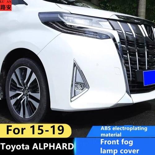 Applicable to Alphard 30 series fog lamp frame cover front bar fog lamp decoration accessories