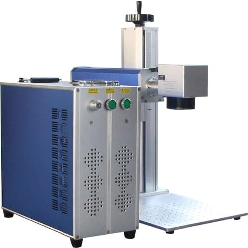 Manufacturer 20W 30W 50w sparate fiber laser marking machine for engraving and cutting metal material