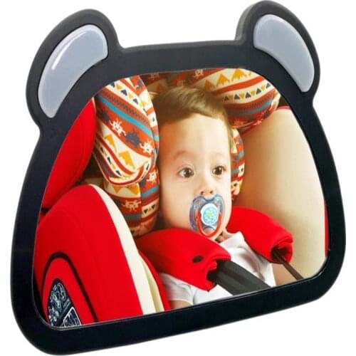 Baby Car Mirror Remote Control Car Back Seat Rearview Facing Headrest Mount Child Kids Infant Baby Safety Monitor Accessories