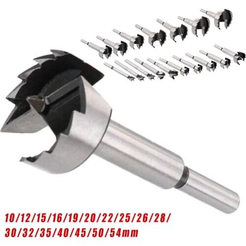 Boring Hole Cutter Drill Bit Shank Precision Flat Woodworking Particleboard Power Drilling Tool Accessories