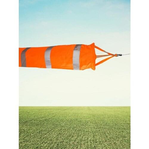 80cm Reflective Aviation Anti-tear Bag Windsock Measuring Weather Toy Suitable For Childrens Science And Education