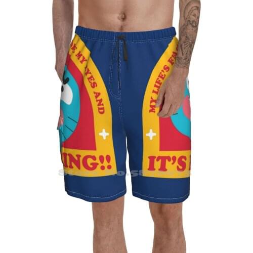 Seeing Future Loose Thin Beach Sports Shorts Gumball Gumball Watterson