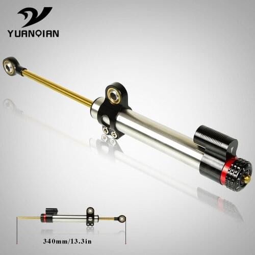 Universal Aluminum Motorcycle Damper Steering Stabilize Safety Control For YAMAHA YZF R1 YZF-R3 YZF R125 VMAX1200 X-MAX 125 250