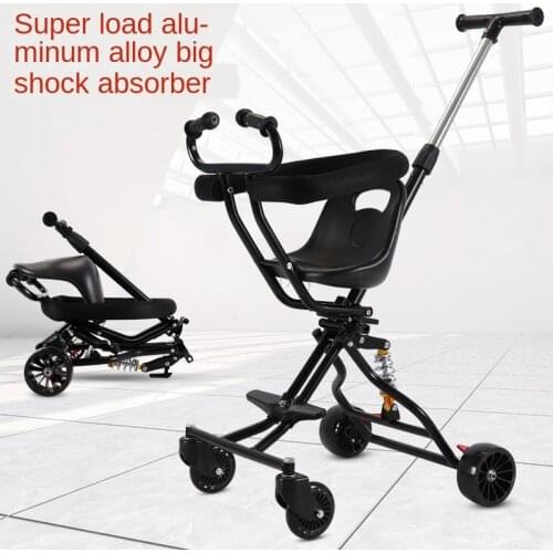 1.5-6 Years Old Baby Stroller Baby Artifact Four-wheeled Kids Stroller Childrens Portable Baby Trolley