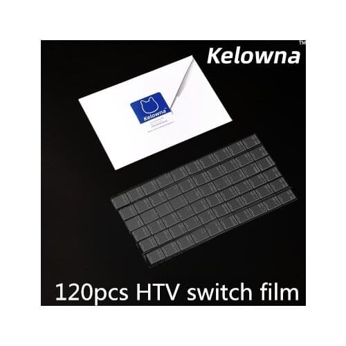120pcs/Pack Kelowna Clear MX Switch Film for Mechanical Keyboard HTV Shaft Film for Repair