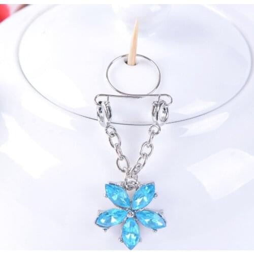 4 Pairs Stainless Steel Non-piercing Clip On Adjustable Body Jewelry