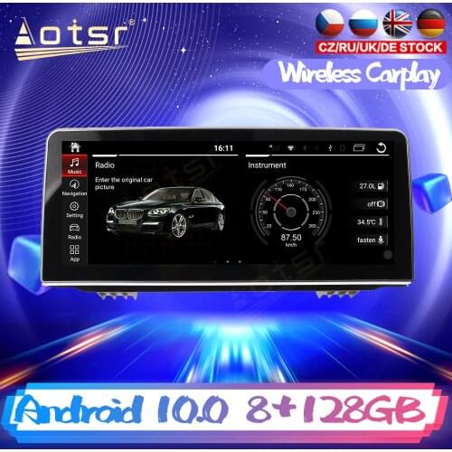 Android 12.3 DSP For BMW X5 X6 2014 2015 2018 Car DVD GPS Navigation Auto Radio Stereo Video Multimedia Player Carplay HeadUnit