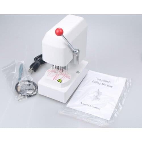 Eyeglass Lens Pattern Drilling Machine Apparatus Plastic Body CP-10C