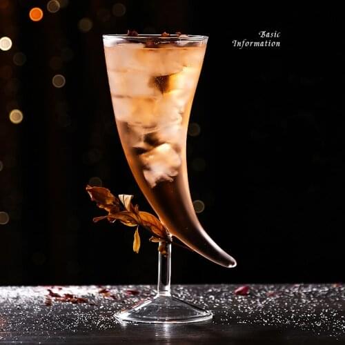 Moon wine glass European creative glass wine glass molecule smoked wine glass personality cup net red cocktail glass goblet