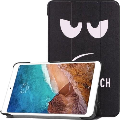 For Xiaomi Mipad 4 Case Fashion Protector miPad4 8.0 New Cover Stand Casing Shell With Cute Butterfly Girl Painting