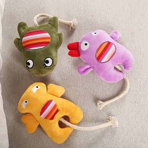 Pet Cat Dog Squeak Sound Toys Funny Durable Chew Molar Toy Fit For All Pets Molar Clean Teeth Toy Pet Accessories