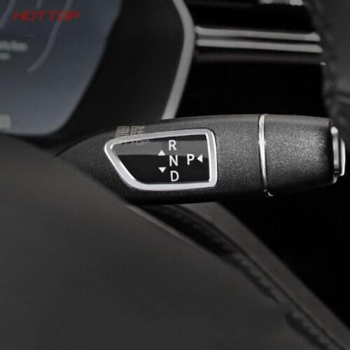 Red The gearshift lever of windscreen wiper decoration Sticker Car accessories For Tesla Model S Model X car styling