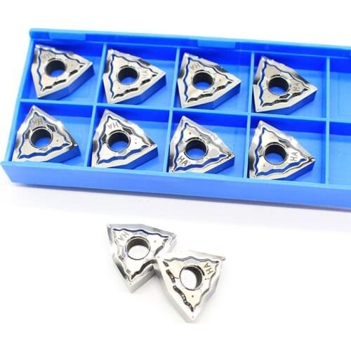WNMG080404 HA H01 WNMG 080404 Aluminum cutter blade Insert Cutting Tool turning tool CNC Tools AL +TIN Alloy wood