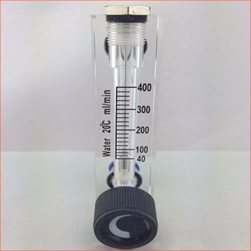 LZT-4T 40-400ml/min Square Panel Type liquid Flowmeter Flow Meter rotameter LZT4T Tools Flow Measuring Analysis Instruments